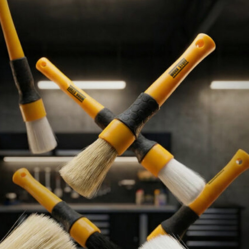 Кисть для детейлинга Work Stuff Detailing Brush Ultra Grip Albino, мягкая 24 мм